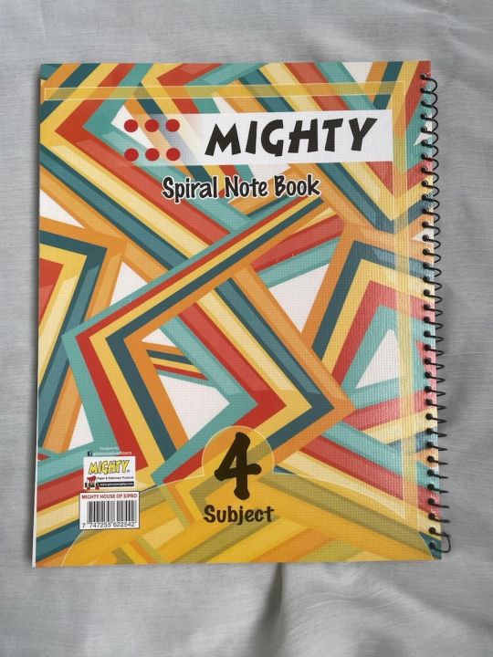 Mighty%204%20subject%20A4%20size%20spiral%20notebook%20-%20Image%204