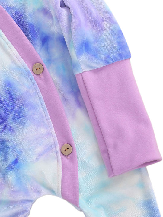 Baby%20Romper,%20Tie-Dye%20Print%20Long%20Sleeve%20Hooded%20Bodysuit%20Jumpsuit%20for%20Boys%20and%20Girls%20-%20Image%206