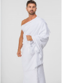 Ahram\Ehram\Ihram\Ahraam - (Hajj & Umrah) Size: 45x90 inches, White Colour, 100% High Quality -Perform Umrah with Safety and Quality Products. 