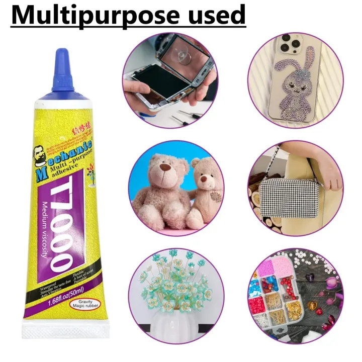 T7000%20Mechanic%20(2-Pieces)%20Best%20Quality%20Super%20Strong%20Adhesive%20Black%20Glue%20For%20Mobile%20Phone%20Repairing,%20Tablet,%20LCD,%20Back%20Panel%20Fixing,%20Jewelry,%20Toy,%20Stones,%20Glass,%20Wood,%20Flower,%20Leather,%20PVC,%20Handicrafts,%20Plastic,%20Metal,%20T%207000,%20Black%20Glue%20Gum%2050ML%20-%20Image%203