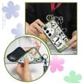 Anti-knock Dirt-resistant Phone Case For Tecno Camon40 4G/CM5 Silicone Kickstand Protective Back Cover Anti-dust Panda. 