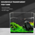 Radiant Aquarium Tank Clear Glass Fish Tank for Home Decor Small Desktop Aquarium with Smooth Edges High Transparency Ideal. 