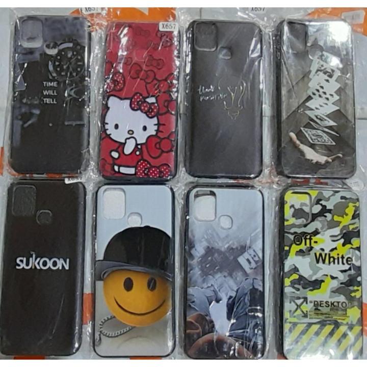Infinix Smart 5 Back Cover Random 3D Print Case