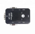 USB KVM 2 Ports Selector VGA Print Auto Switch Monitor Box VGA Splitter USB 2.0 KVM Switch. 