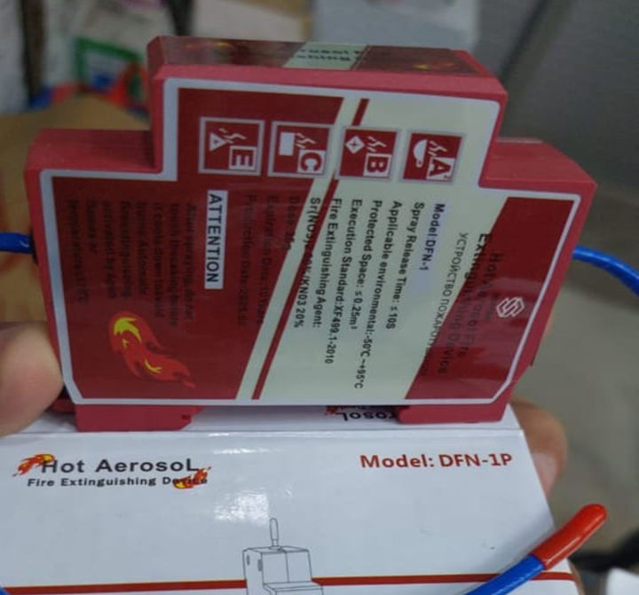 🔥 Fire Extinguishing Device Best solution for ⚡🔥 Electrical Panels, DB ...