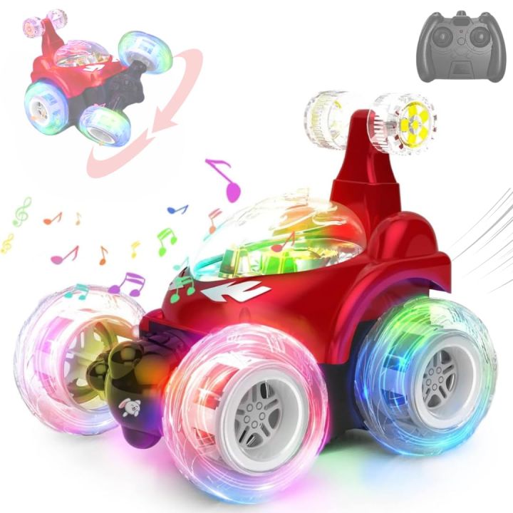 R-C Car Remote Control Cars Toy 360 Rotate Twister Radio Control Invincible RC Car for Kids And Boys