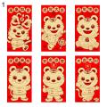 Chinese Hong Bao Large Capacity Cartoon Design Money Pocket. 