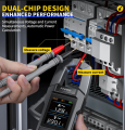 FNIRSI DMC-100 DC AC Current Voltage Clamp Meter Digital Multimeter. 
