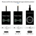 USB Wireless Charger Universal Android Micro USB Type-C Qi Wireless Charger Adapter Receiver module. 