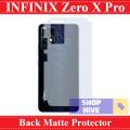 Infinix Zero X Pro Back Matte Protection Soft Skin Sheet Soft Film Protection For Infinix Zero X Pro. 