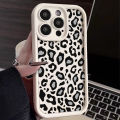 Shell Shock Soft Silicone Phone x 7 8 Pro Maro 13 4 15 PPU Protective Case Leopard Pattern T for iPhone 112 11 XR X XS SE Anti. 