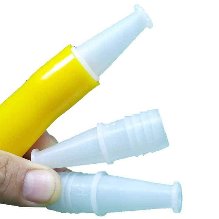 Pack of 10pcs 0.75 inch 3/4 Water Pipe Pressure Nozzle Connector Garden Pipe PVC Plastic Material SJ Online Mart
