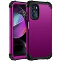 lthmy for Motorola Moto G 5G 2022 Case Full-Body Cover 3 in 1 Hybrid Hard PC & Soft Silicone Heavy Duty Rugged Bumper. 