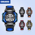 Coolboss Children Watches Led Digital Kids Watches Boys Sports Watch Student Multifunctional Wristwatches Relogio Infantil. 