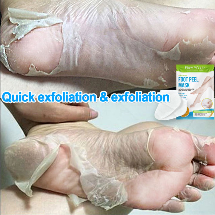 Exfoliating Foot Mask Foot Peel Mask Peeling Dead Skin Remover Calluses Anti Cracked heels Moisturizing Pedicure Socks Foot Care