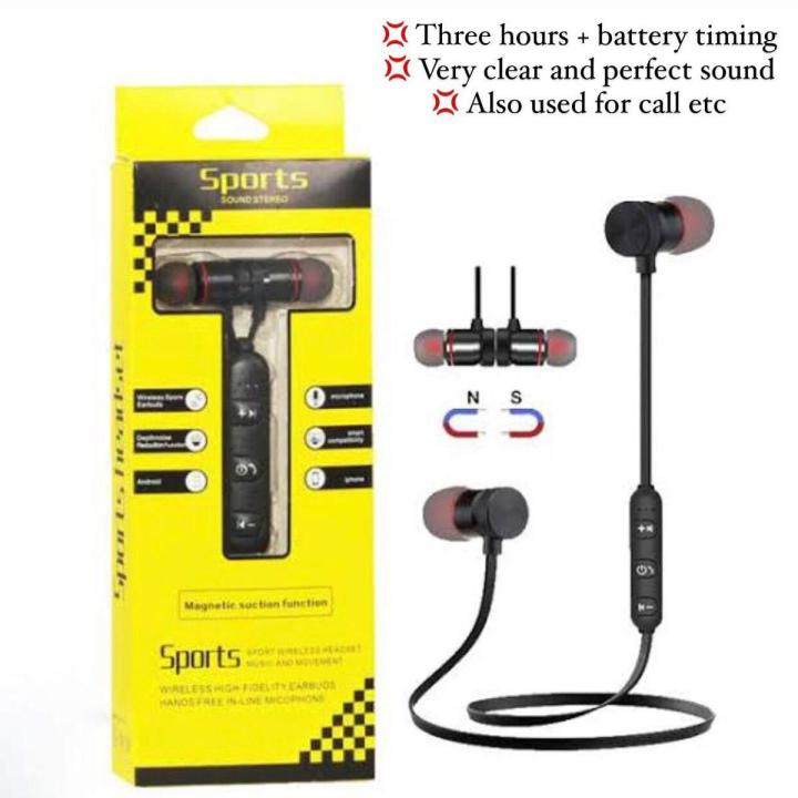 Sports bluetooth neckband hanfree