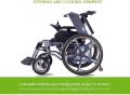 Imported High Quality Electric Wheelchair, Foldable Electric Wheelchair, Suitable for All Kinds of Roads. 
