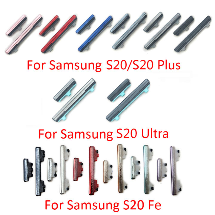 New specials New Power Button + Volume Side Button For Samsung S20 / S20 Plus / S20 Ultra / S20 Fe rnal plastic button