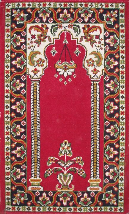 High Quality Soft Natural Woolen Prayer Rug/Mat | Jae Namaz
