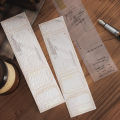 2025 Bitterolis Ketchup Girl Mottled Breath Series Tearable Multi-material Long Strip Decorative Notes 15 pieces in 6 styles. 
