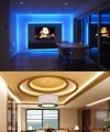 MINGER LED Strip Lights 16.4ft, RGB Color Changing LED Lights for Home, Kitchen, Bedroom, Dorm Room, Bar, LED Lights for New Year Decorations with IR Remote Control, 5050 LEDs, DIY Mode. 