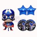 CAPTAIN AMERICA FOIL BALLOON SET - PACK OF 5 FOIL BALLOONS - CAPTAIN AMERICA THEME FOIL BALLOONS. 