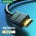 Ugreen High Speed HDMI Cable for Xiaomi Mi Box PS4 HDMI Splitter HDMI Switch Cable Adapter Gold Plated Port 4K 1080P 3D Cable HDMI. 