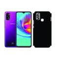 Infinix Hot 9 Play Back with Side (BWS) Anti-stain Full back Wrap Cover lamination Sheet. 