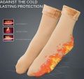 Warm Winter Socks With Fur Lining Free Size For Women Cold-resistant Socks Mango Tech. 