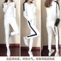 Korean Fashion Autumn Foot Pants Sports Set Female Two Sets Spring And Autumn Fashion Korean Version Leisure Students Tide Harlan Pants ( M ~ 4XL ). 
