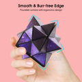 HelloKimi Cubes Infinity Geometric Star Magic Funny Variety Changeable Rubik's Cube Shape Shifting Decompressing Magnetic Fidget Anti Stress 3D Hand Flip Puzzle Toy. 