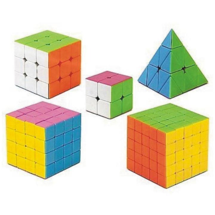 Bundle%20of%204%20Rubik's%20Cubes%20(2x2,%203x3,%204x4,%205x5)%20-%20Sticker%20Less,%20Speed%20Cube%20Set,%20Stickerless%20Magic%20Cube%20Puzzles%20Toy%20-%20Image%203
