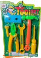DIY Tool Set 7PCS for kids, Construction Tool Set Toy Construction Tools Play Set. 