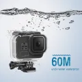 SHOOT for GoPro Hero 8 Black Waterproof Case 60M Underwater Diving Housing Protective Shell Cover Mount for Go Pro 8 Accessories. 