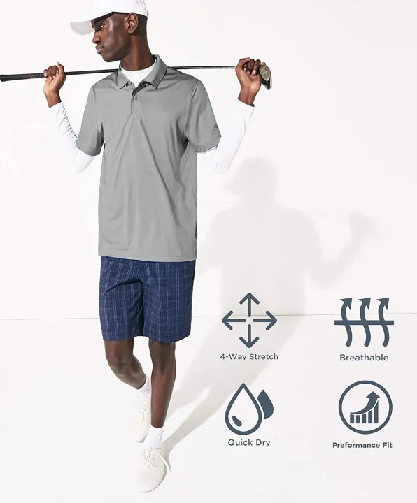 Men's%20Polo%20Shirt%20Dri-Fit%20Golf%20Sports%20Cotton%20Short%20Sleeve%20Jersey%20Unisex%20Casual%20Wear%20Plain%20T-Shirt%20-%20Image%205