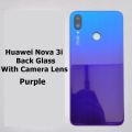 Huawei Nova 3i Back Glass Replacement , Back Panel or Back Battery Cover for Huawei Nova 3i. 