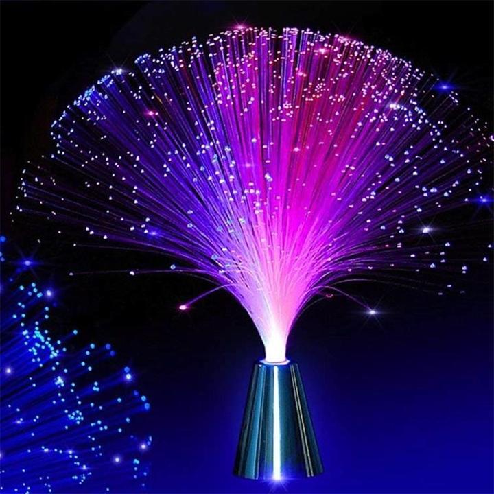 LED Fiber Light Colorful Optic Lamp Party Energy-Saving LED Night Light Wedding Party Decorative Light