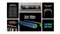Faster Nexon Z30 Portable 30W Bluetooth Soundbar-Wireless Speaker for PC, Laptop,TV, Smartphone, Tablet- Mini Home Theater RGB Lights-USB/Aux/TF Card Support Plug & Play-Deep Powerful Sound. 