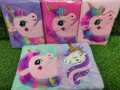 CUTE DIARY, PLUSH FURRY NOTEBOOK DIARY, UNICORN DIARY. 