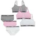 Teenag Girls Training Bras Panties Sets Kids Cotton Underwear Set School Students Bra Vest and Panties Children Sports Bra 8-16Y. 