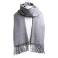 Men Faux Wool Warm Scarfs Winter Shawl Neck Thick Knit Super Soft Solid Wrap. 