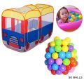 Pack of 50 Soft Plastic Balls for Tents and Swimming Pool & Popup Tent Jumbo Size Pack of 2. 