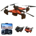 Mini Drone for Kids | Obstace Avoidance Drone | 360 Degree Flip Functionality | Foldable Toy Drone with 1080p Camera | 3 Speed Modes (Elisian D9 Obstacle Avoidance, Orange). 