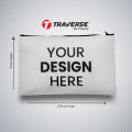 Traverse Customized Digitally Printed Pencil Pouch By Traverse. Both sides Printed. 