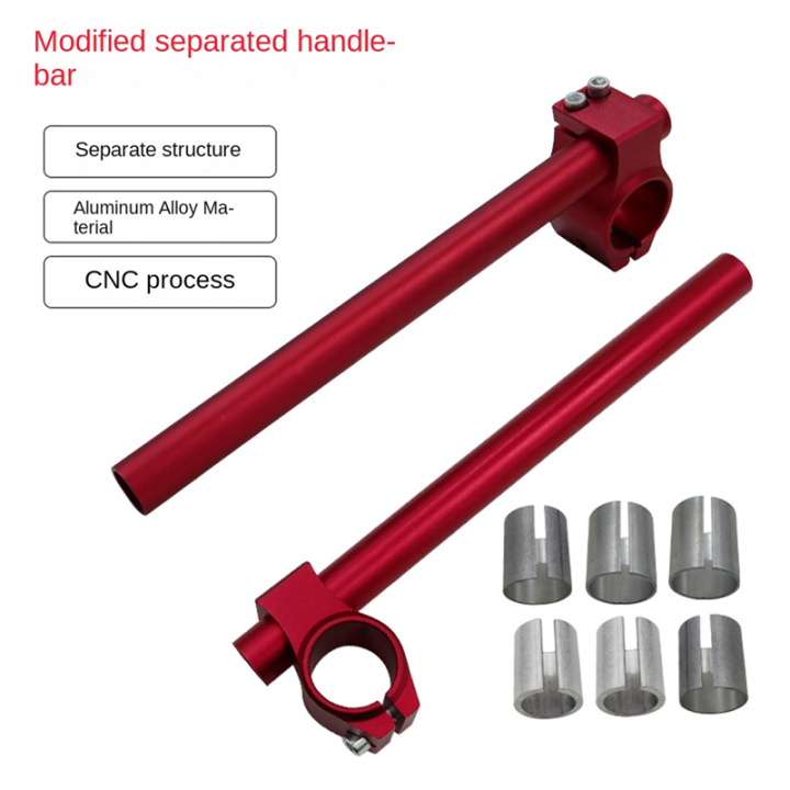 Clip%20On%20Handlebar%20Motorcycle%20CNC%20Cafe%20Racer%20Handlebar%20Adjustable%2024-31MM%202pc%20Handlebar%20Handlebar%20Fork%20Clipon%20-%20Image%204