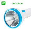 DP LED Torch: Rechargeable 3W LED SMD Rechargeable Torch Light Flashlight. 