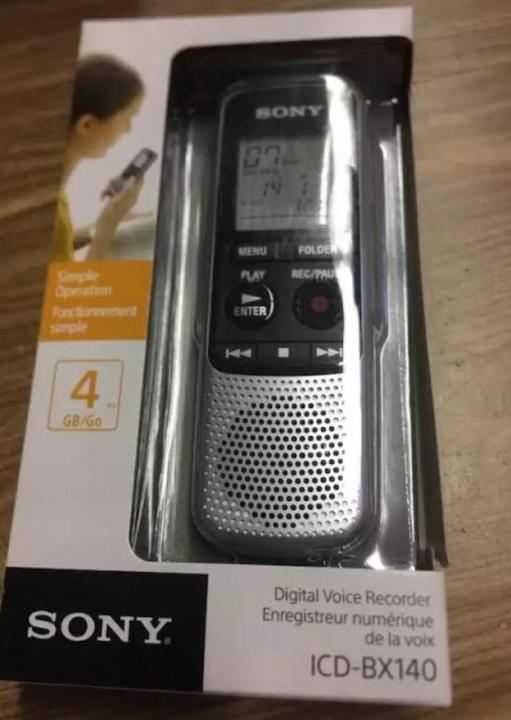 Sony ICD-BX140 4GB Digital Voice Recorder | Daraz.pk