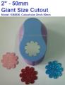 KM8820 2inch dia cut - Sun Flower Design Punching Machine DIY Craft Punch Shape Cutter. 