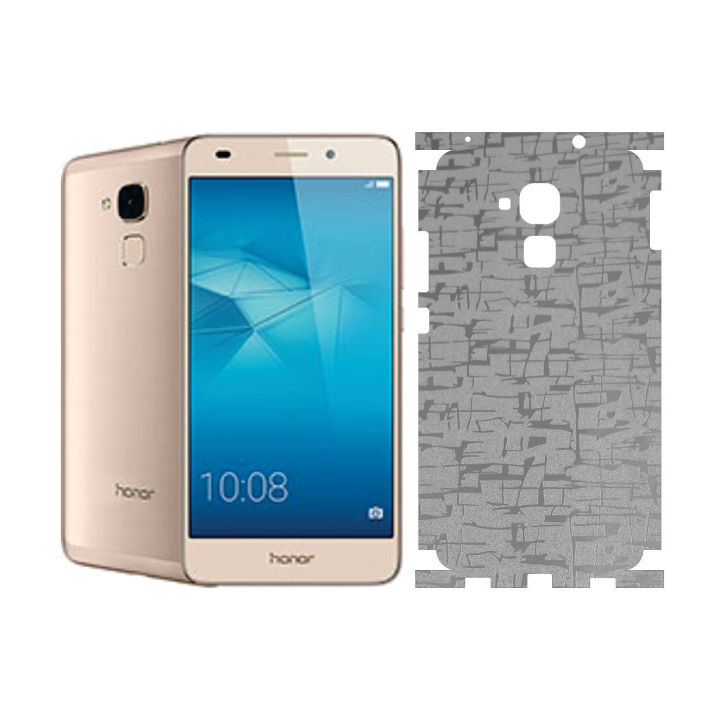 Huawei Honor 5c Back Paper 360 China Silver Sheet Anti-stain Full Covering Wrap Cover