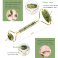 Facial Massage Jade Roller Double Heads Jade Stone Face Lift Hands Body Skin Relaxation Slimming Beauty Health Skin Care Tools. 